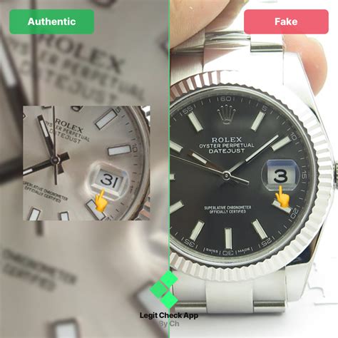 fake datejust vs real